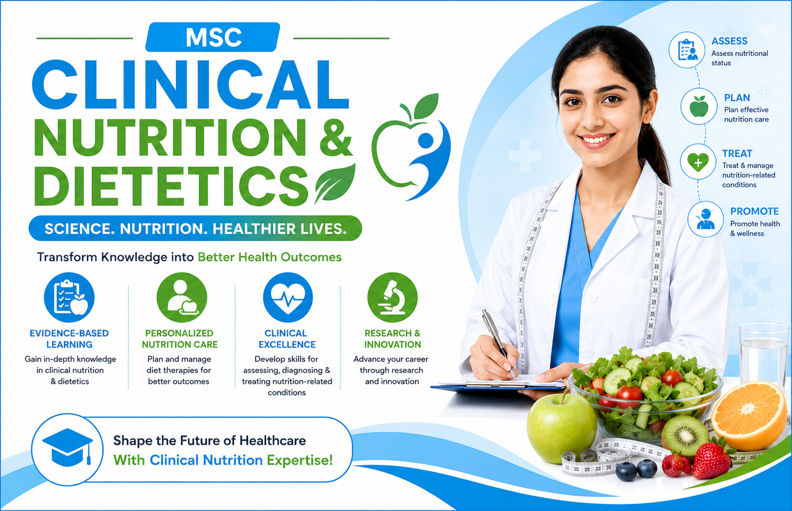 MSC CLINICAL NUTRITION & DIETETICS